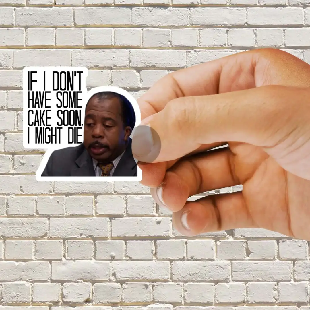 If I don't have some cake soon... Sticker