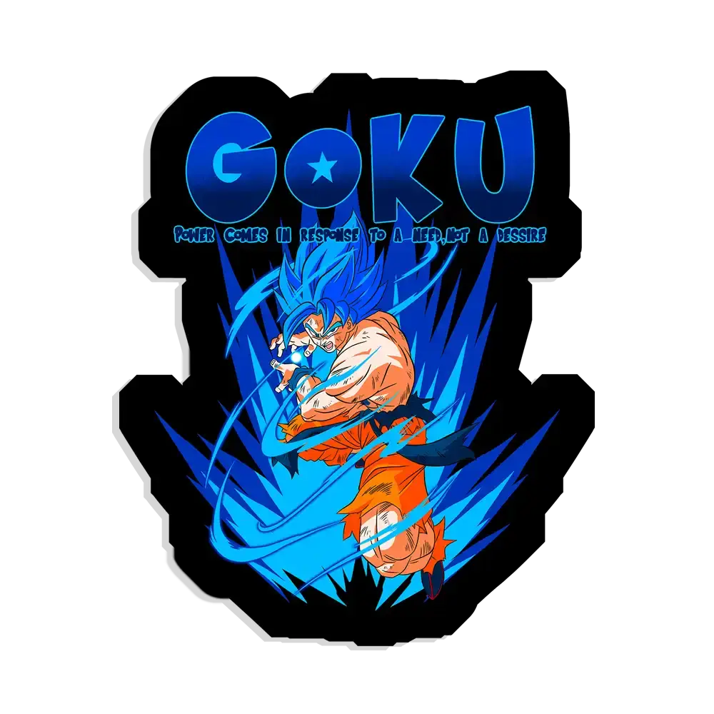 Pegatina de poder de Goku