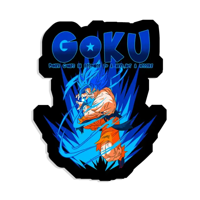 Goku Power Sticker