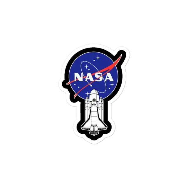 Pegatina de cohete de la Nasa