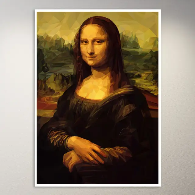 The Mona Lisa | โปสเตอร์ศิลปะ | Leonardo da Vinci