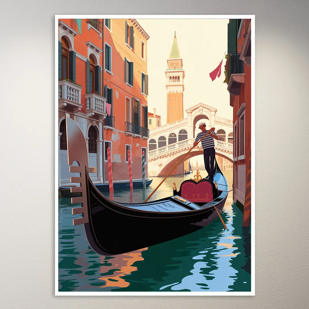 Venedig Reiseposter