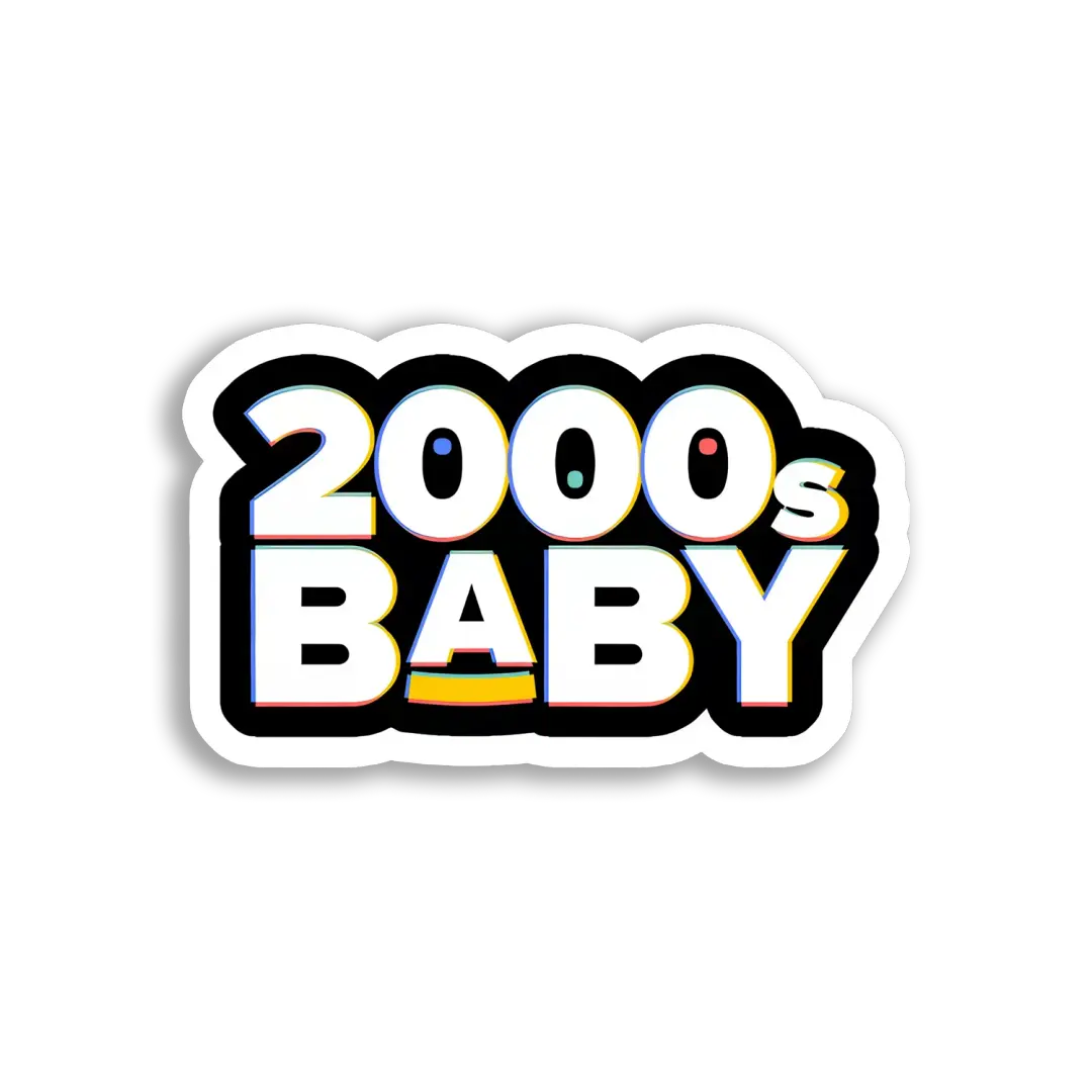 สติกเกอร์ภาพเด็กยุค 2000