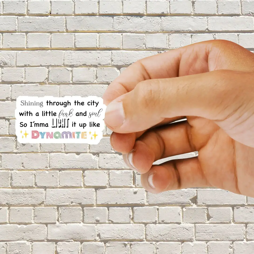 Dynamite Sticker