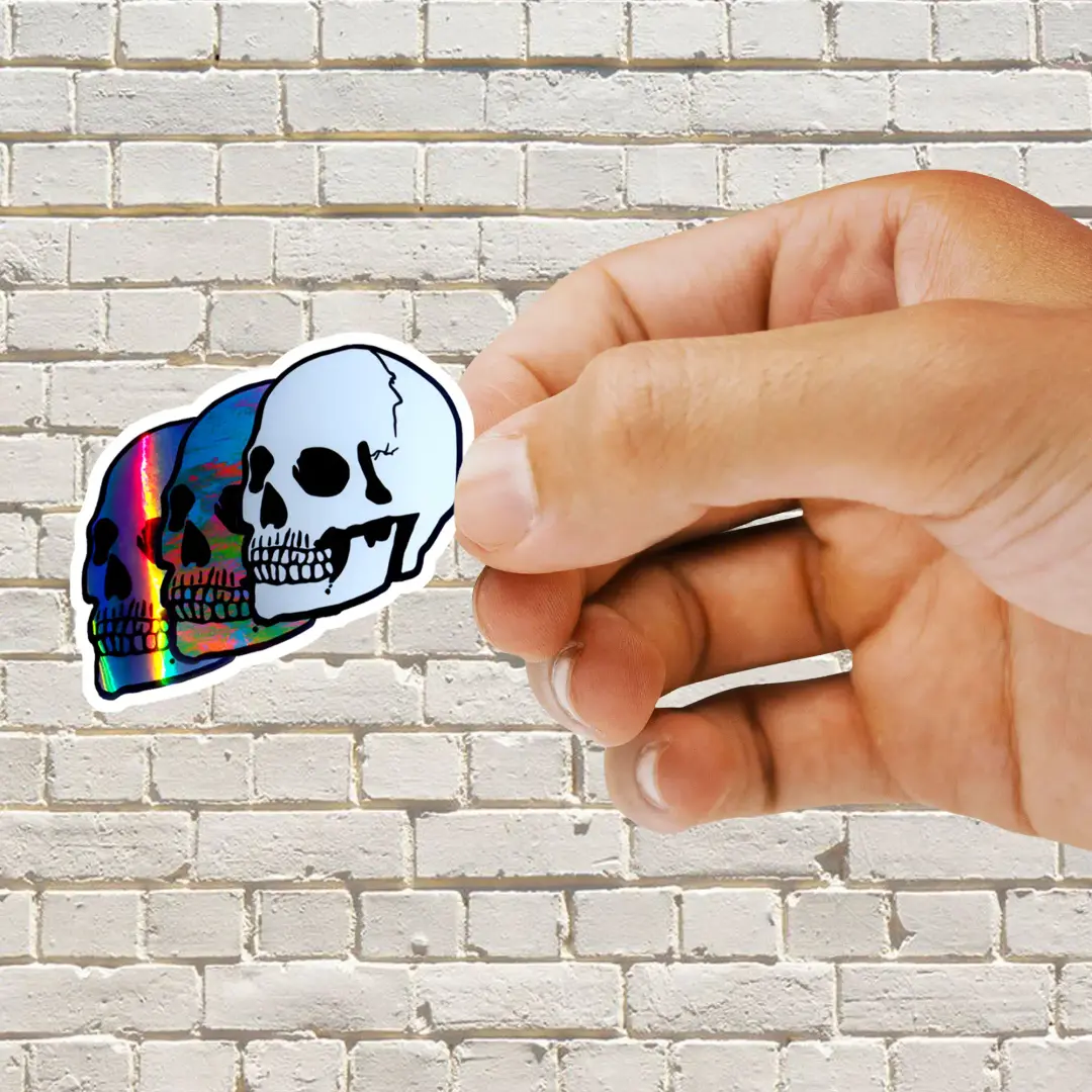 Skull Sticker