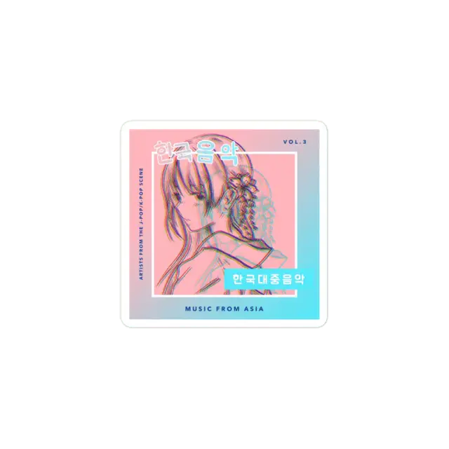 K-POP Album Cover Sticker