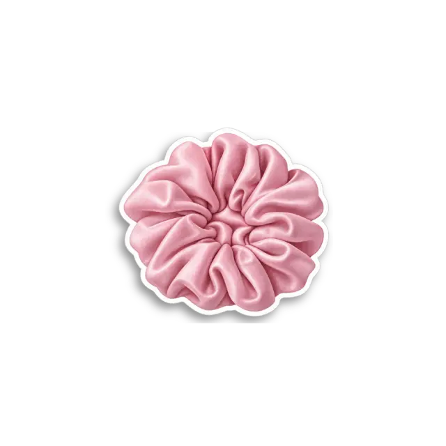 Pink Scrunchie Sticker