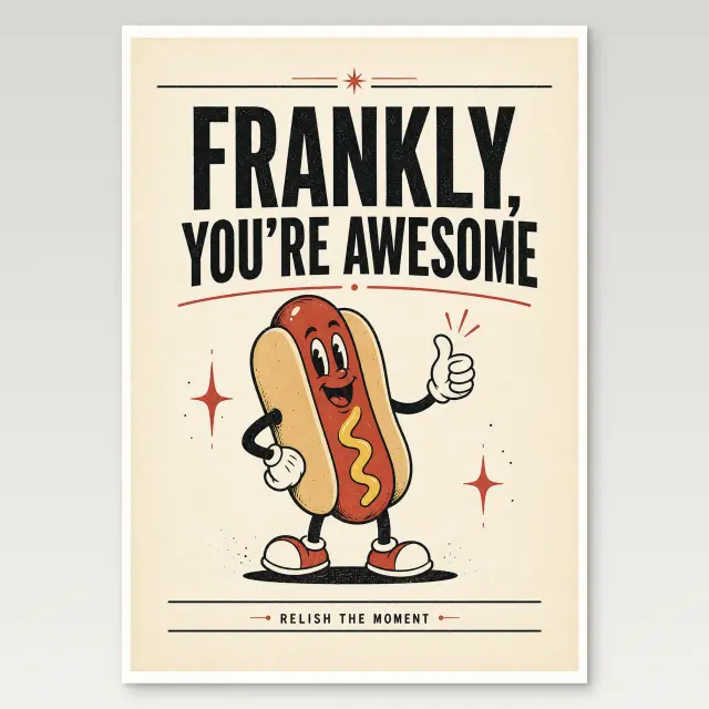 Hotdog-Poster