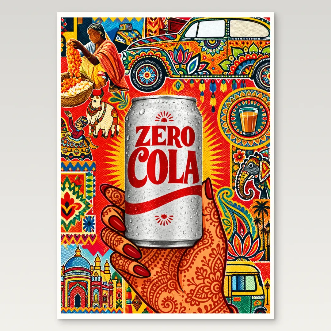 Zero Cola Indien Poster