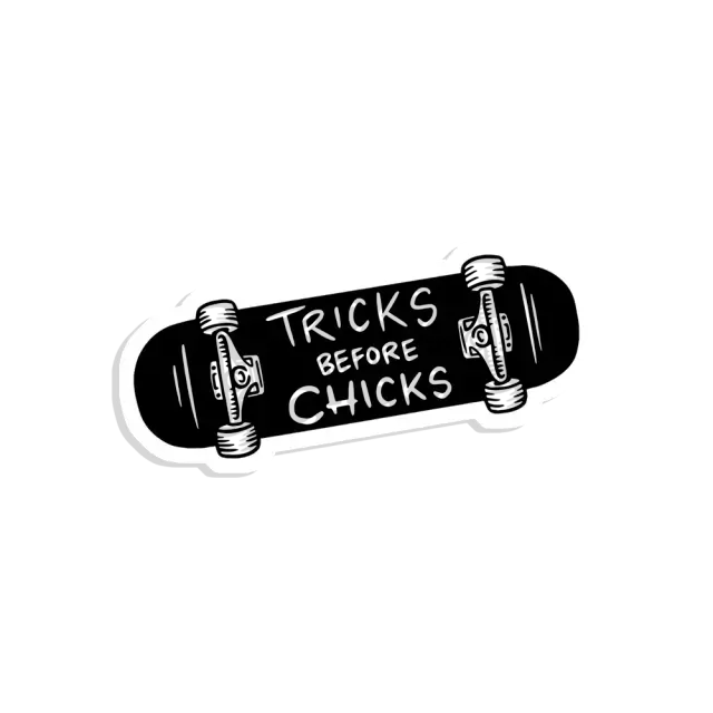 Tricks vor Chicks Sticker
