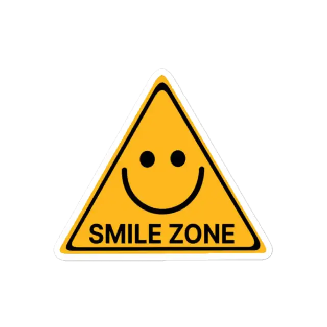 Smile Zone Sticker