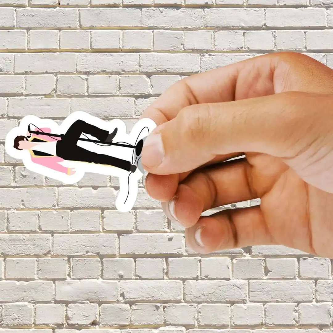 Harry Styles in a Pink Jacket Sticker