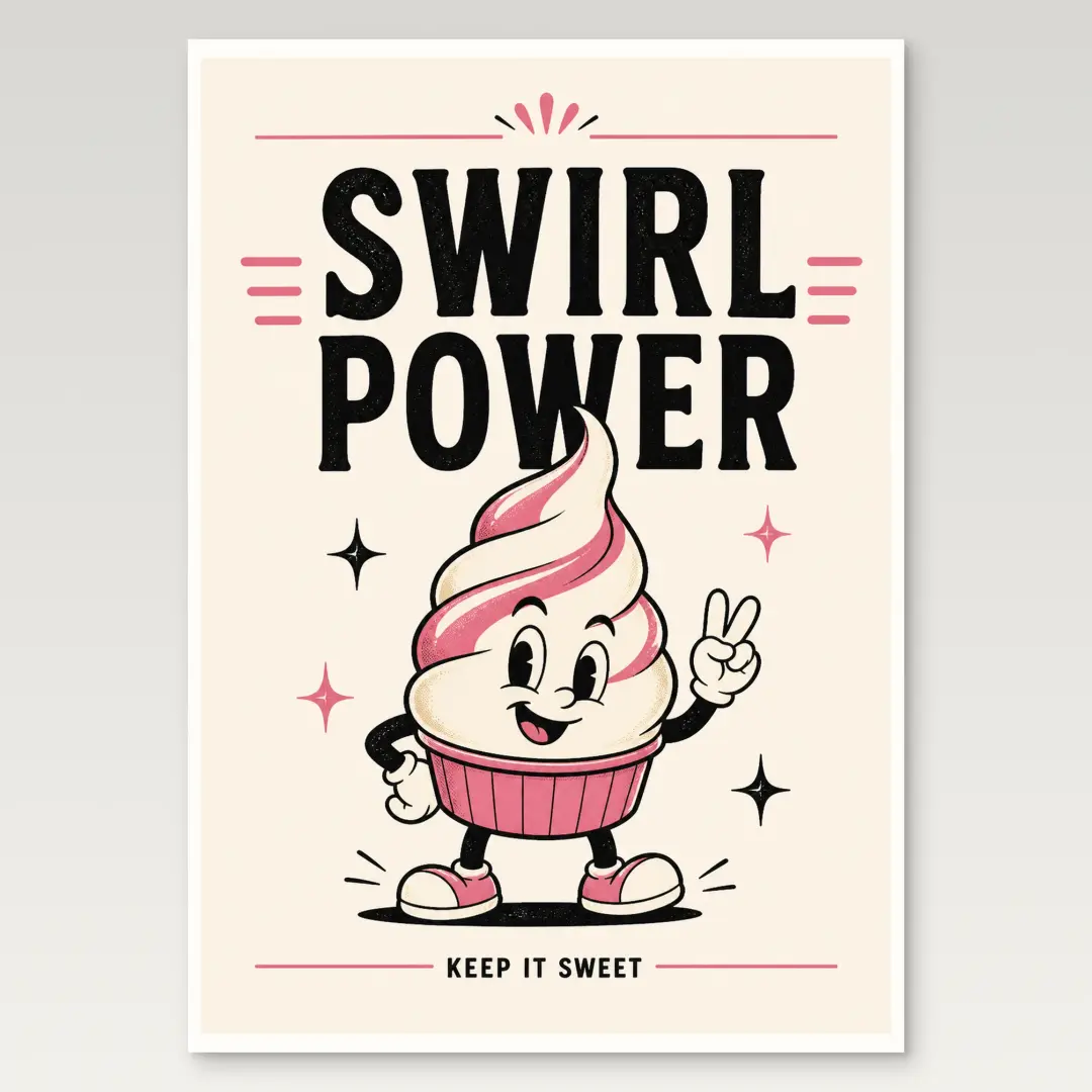 Soft Serve Poster