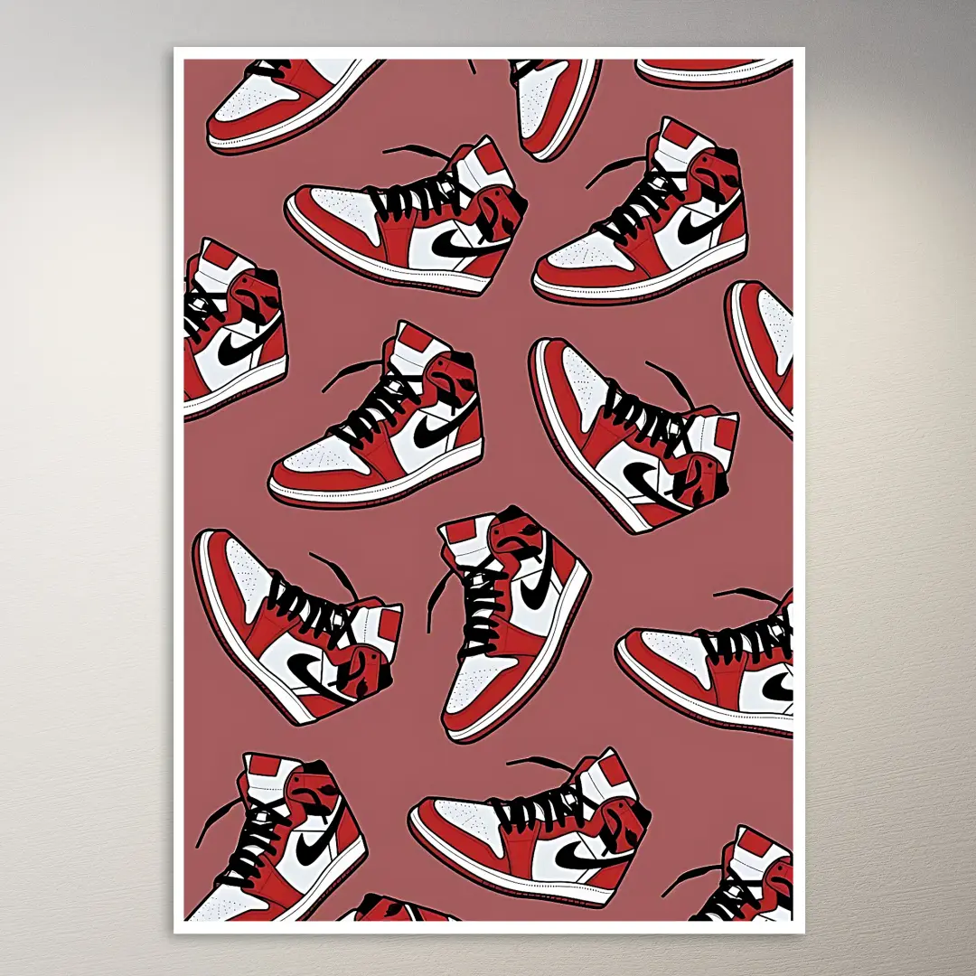 Sneakerhead Kunst-Poster