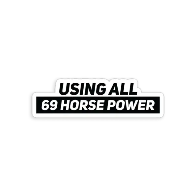 Nutze alle 69 PS Sticker