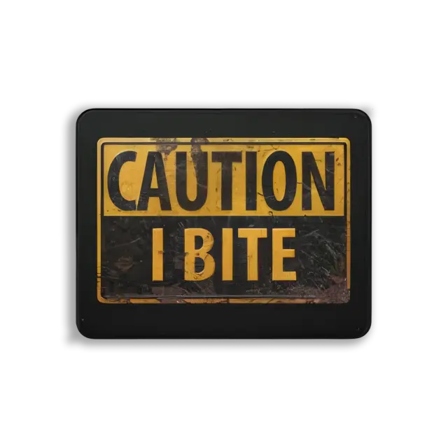 Vorsicht, ich beiße Sticker