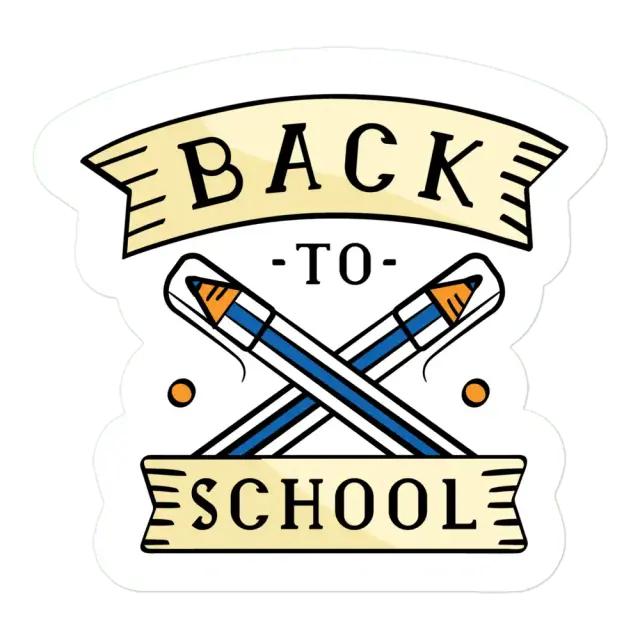 Zurück in die Schule Sticker