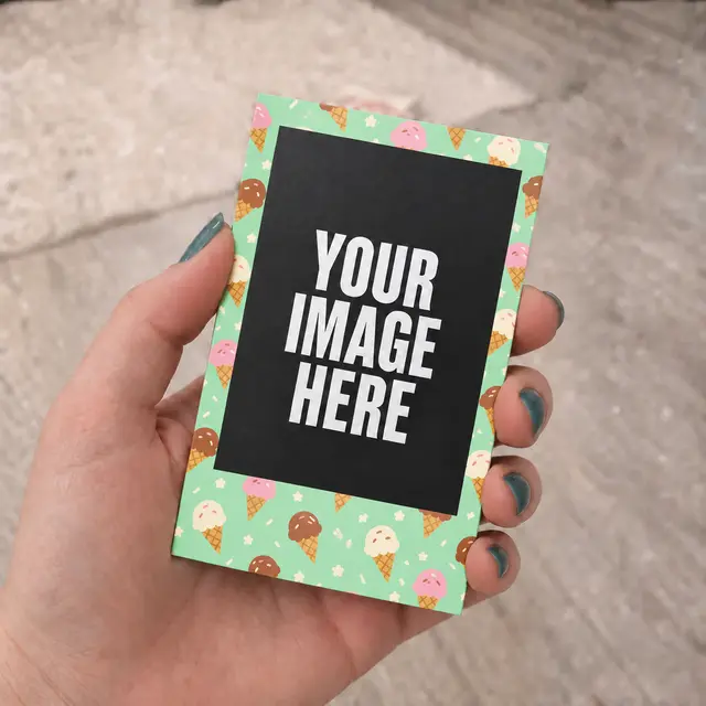 Ice Cream Polaroids