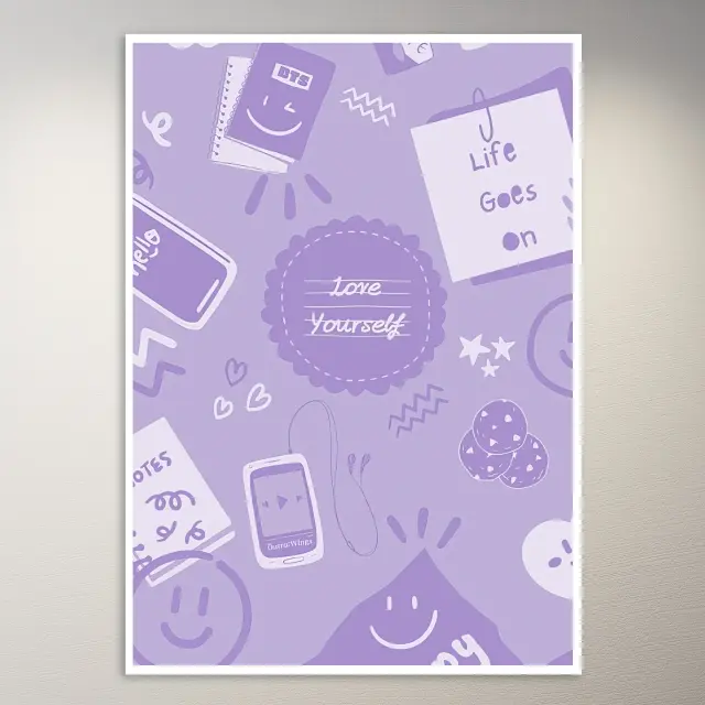 Liebe dich selbst, das Leben geht weiter Poster