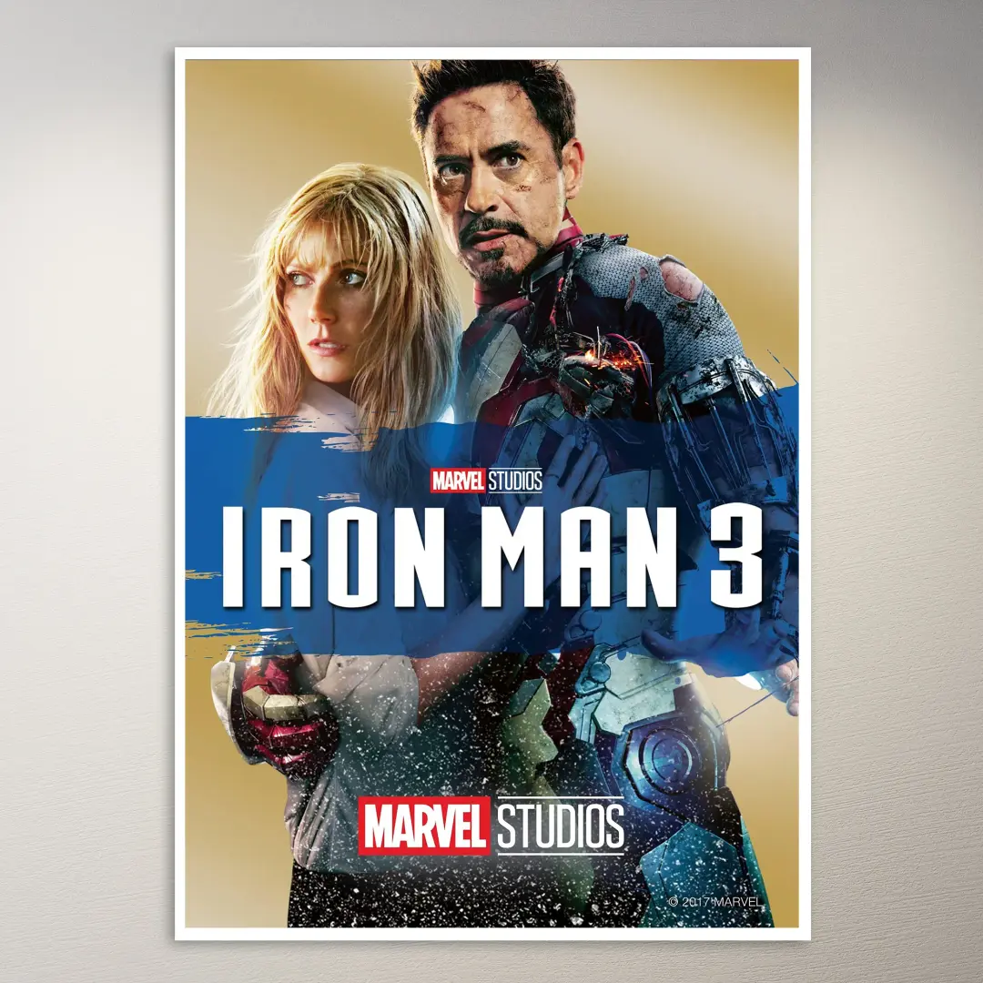 ملصق فني Iron Man 3