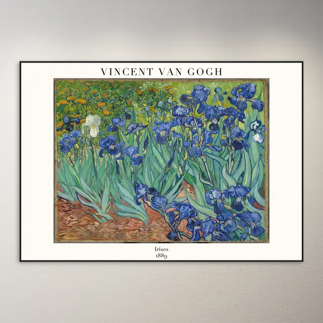 Vincent van Gogh Irises Poster