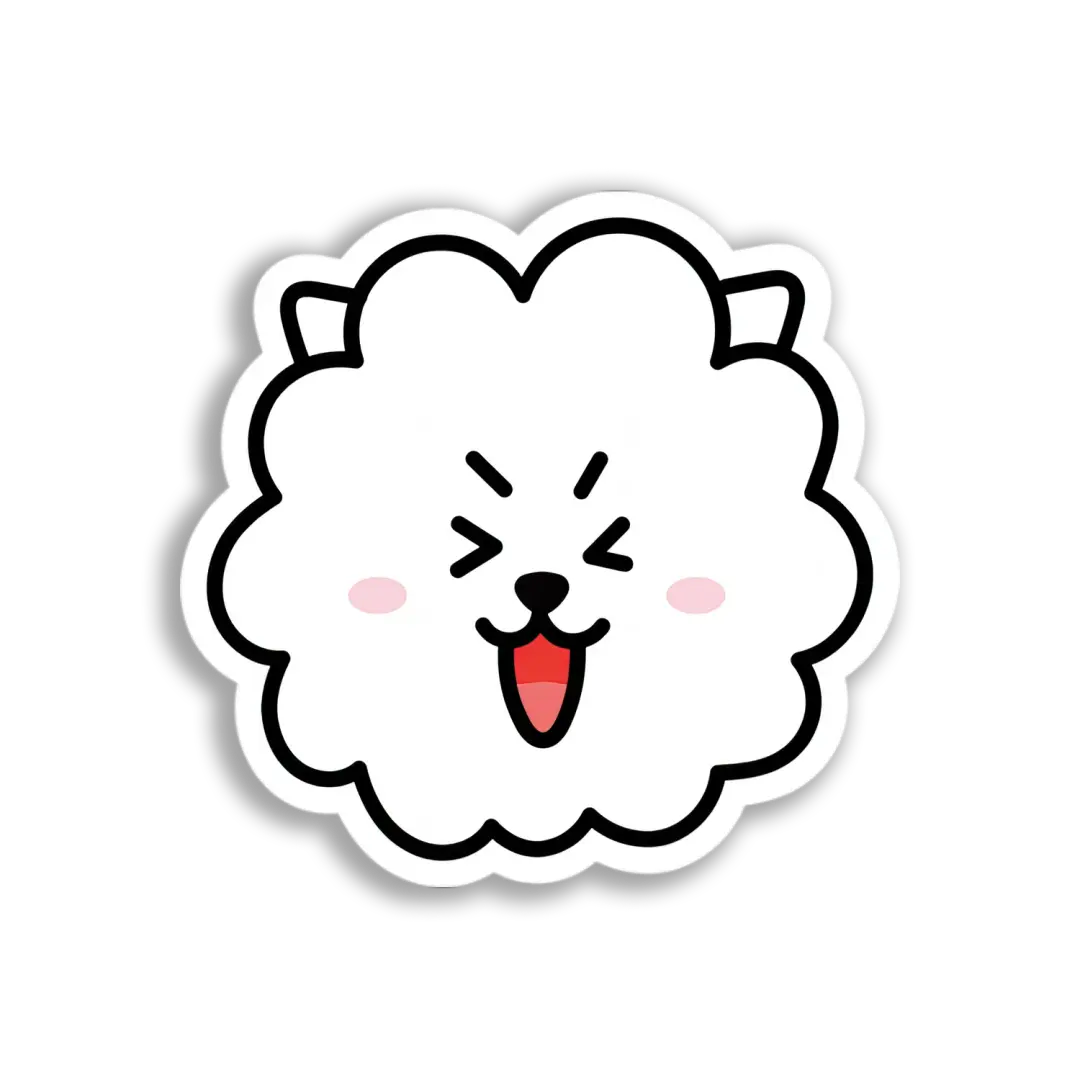 BT21 Van Character Sticker