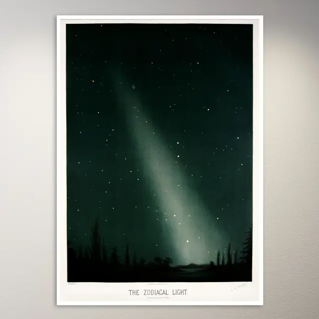 The Zodiacal Light Observed Poster