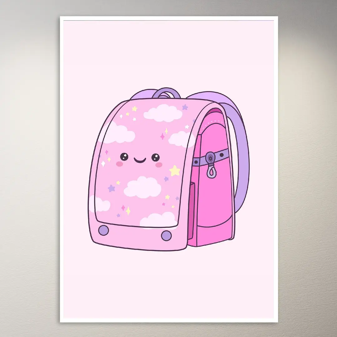 Kawaii-Ästhetik-Wandposter