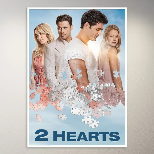 ملصق فني لفيلم 2 Hearts