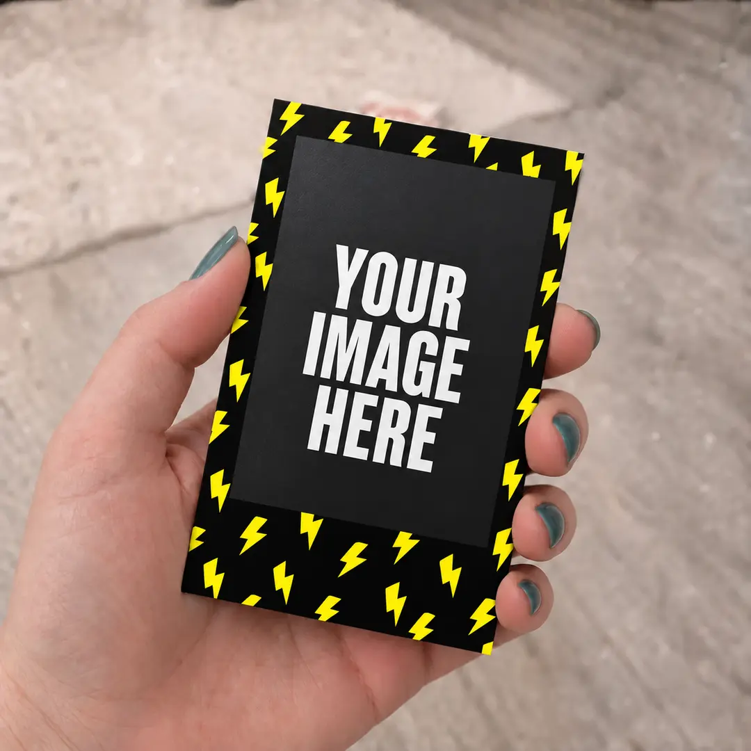 Lightning Bolt Polaroids