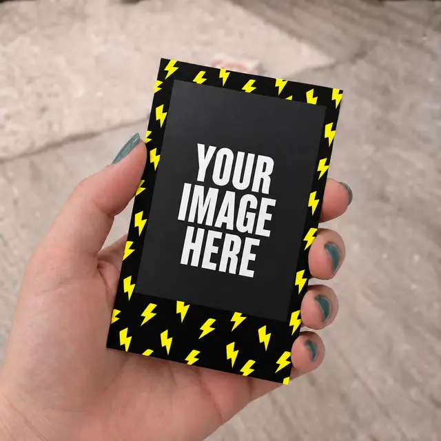 Lightning Bolt Polaroids