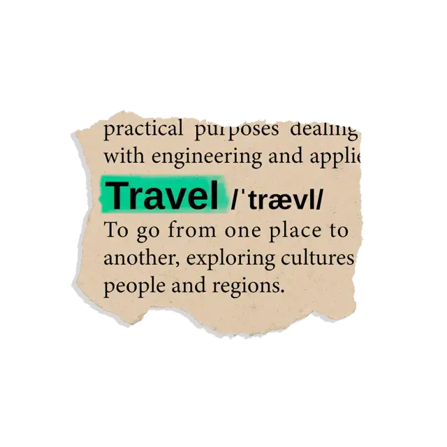 Reise-Sticker