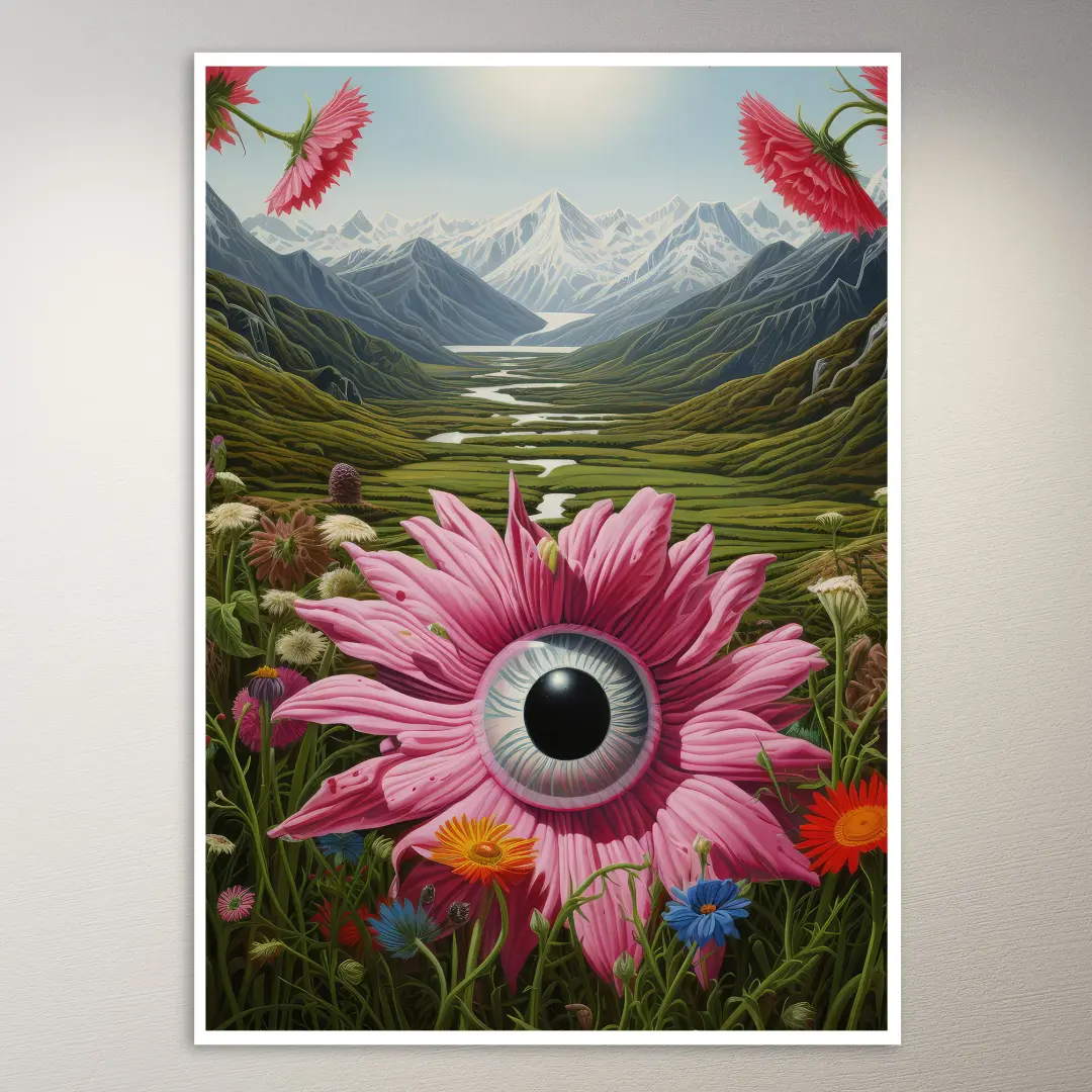 Trippy Kunst-Poster