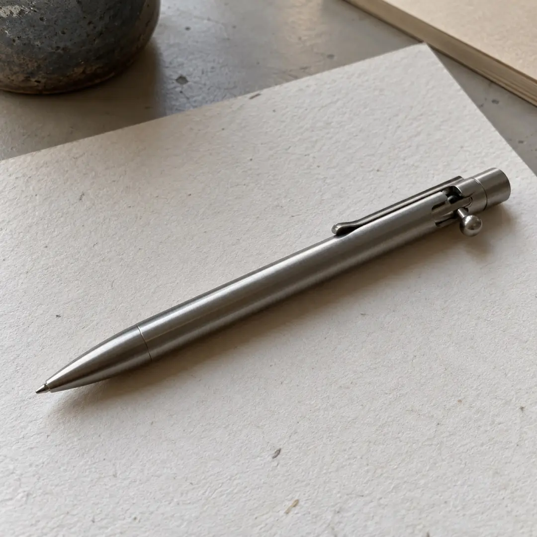 Titanium Bolt Pen