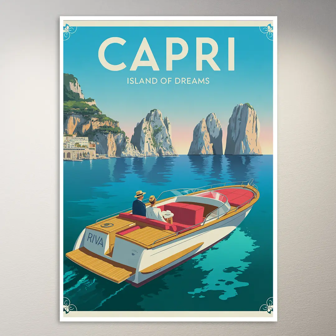 Capri Reiseposter