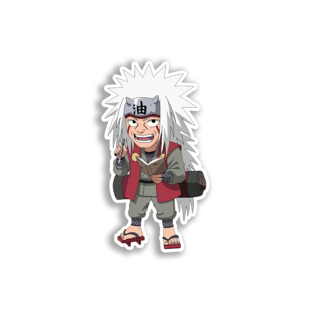 Jiraiya Chibi Artwork Sticker