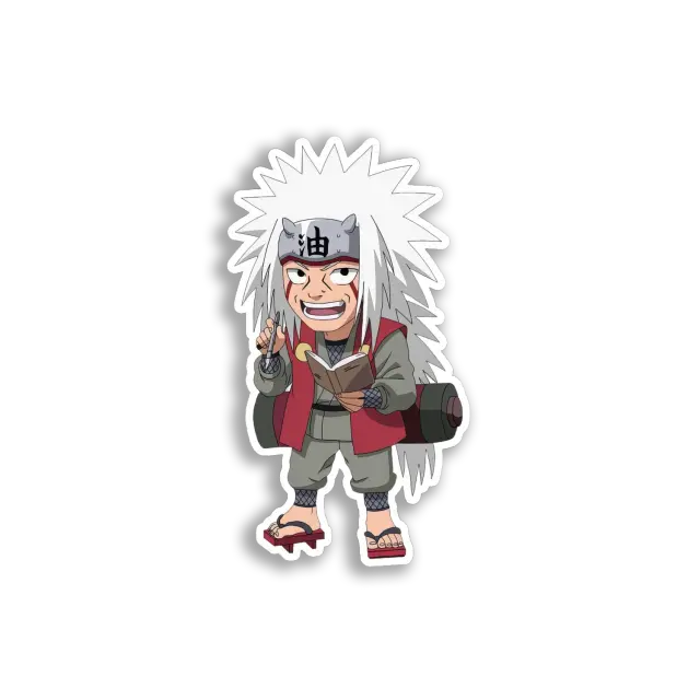 Jiraiya Chibi Artwork Sticker