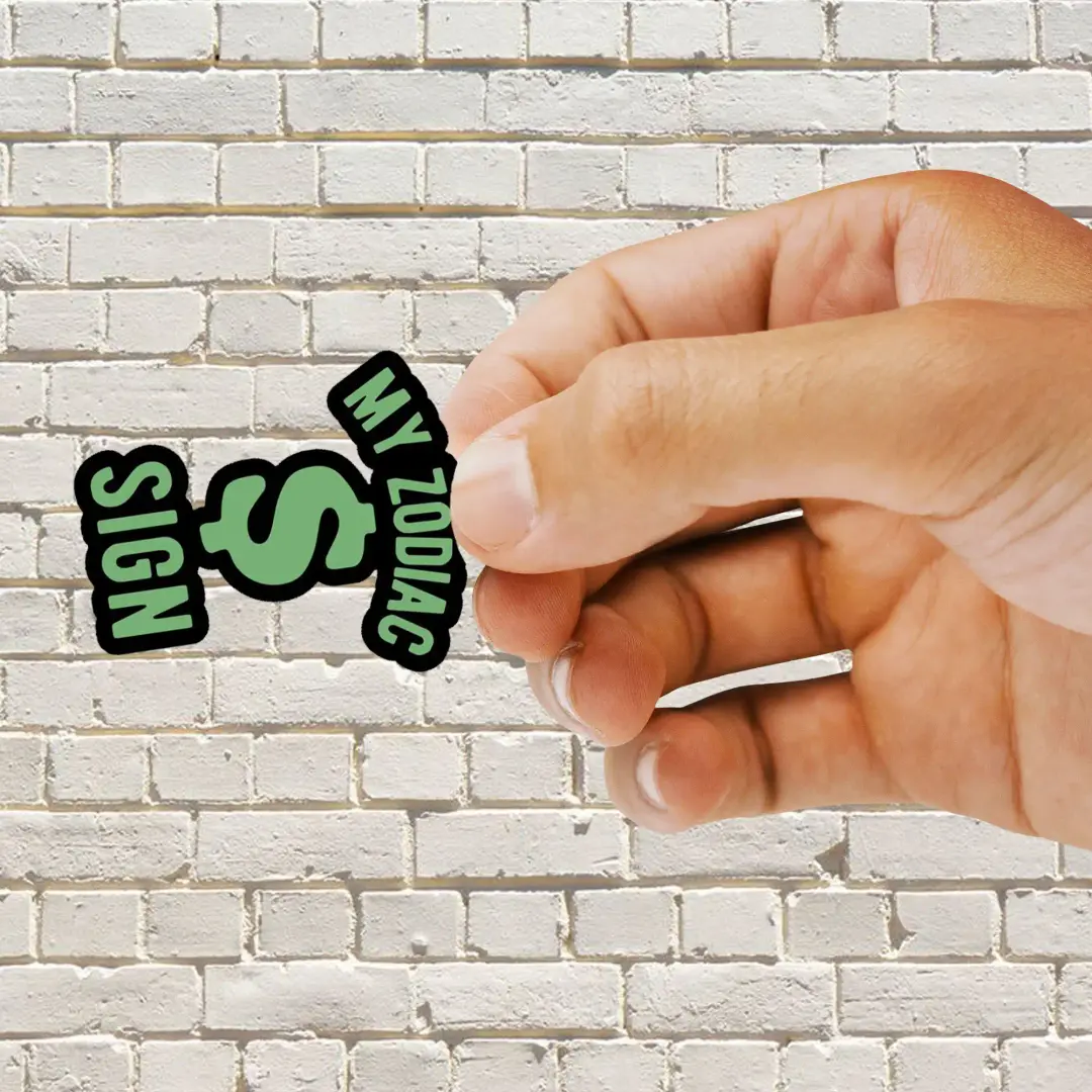 Mein Sternzeichen ist Geld Sticker