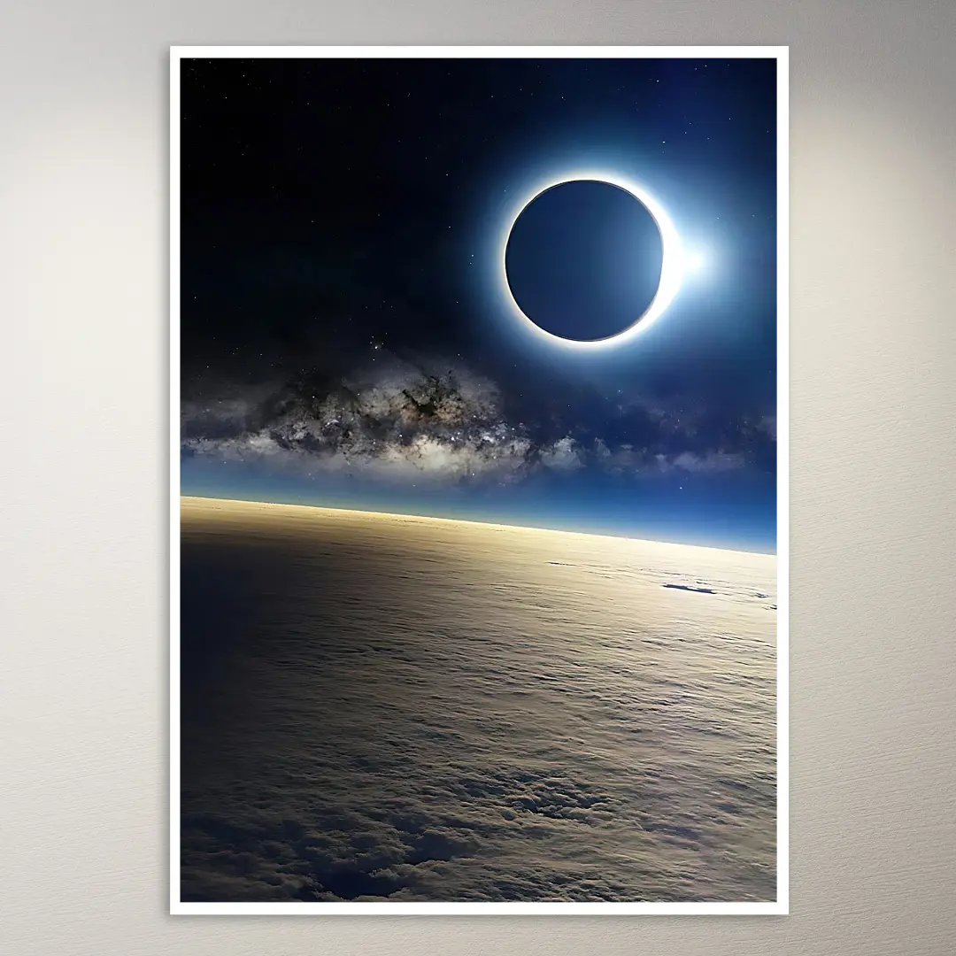 Póster de astronomía