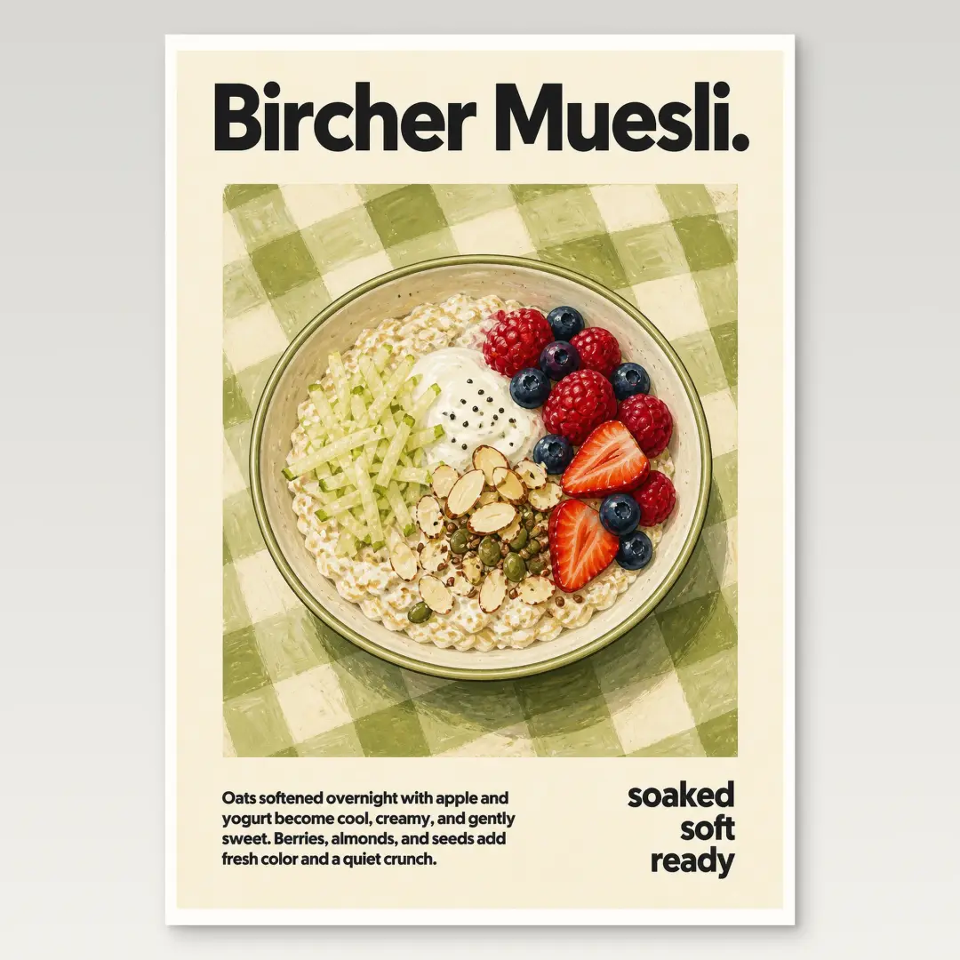 Bircher Muesli Poster
