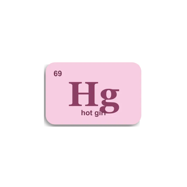 Hot Girl Element Sticker