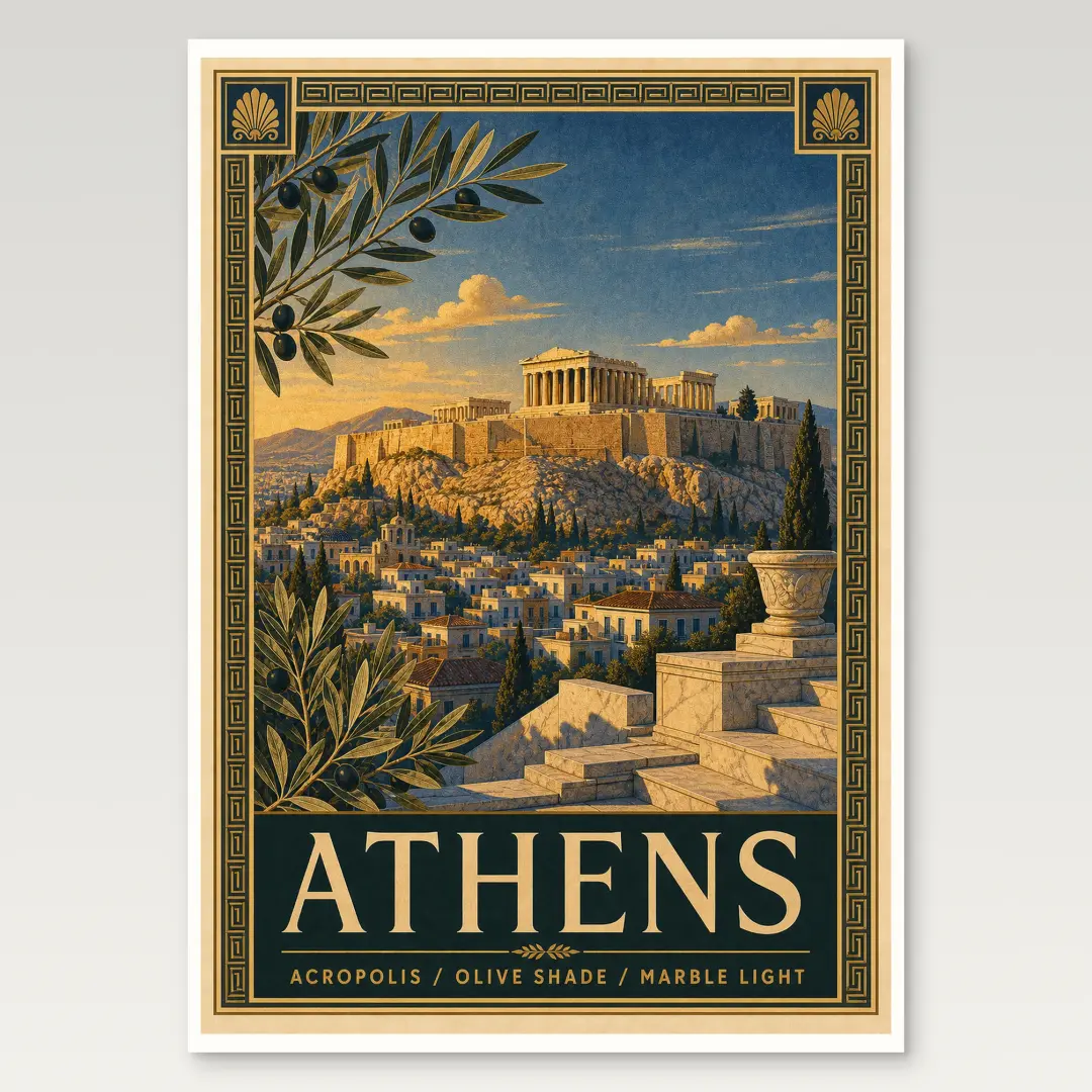 Athens Poster