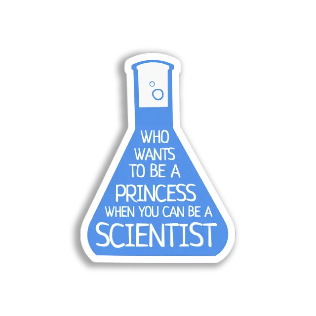 Wissenschaftler-Becherglas Sticker