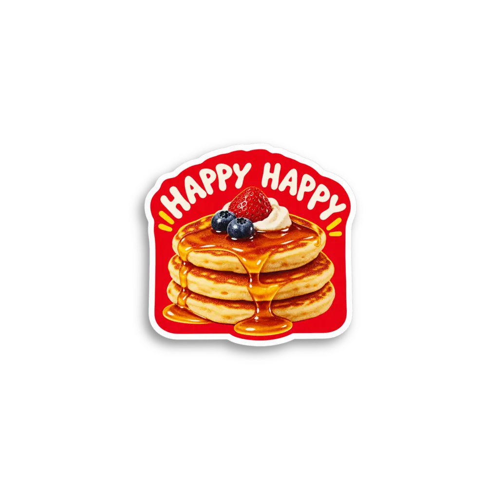 Pancake Breakfast Sticker