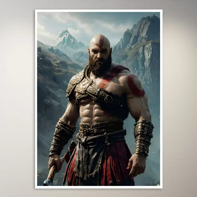 Kratos | Gaming-Poster