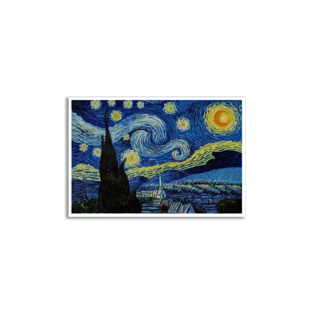 Vincent Van Gogh Starry Night Sticker