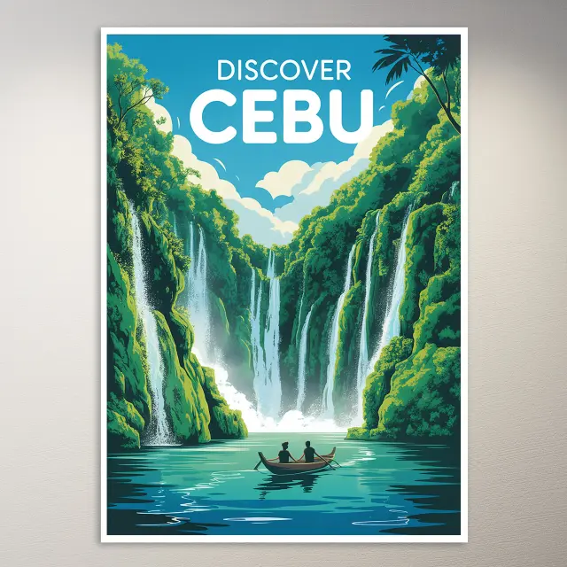 Cebu Reiseposter