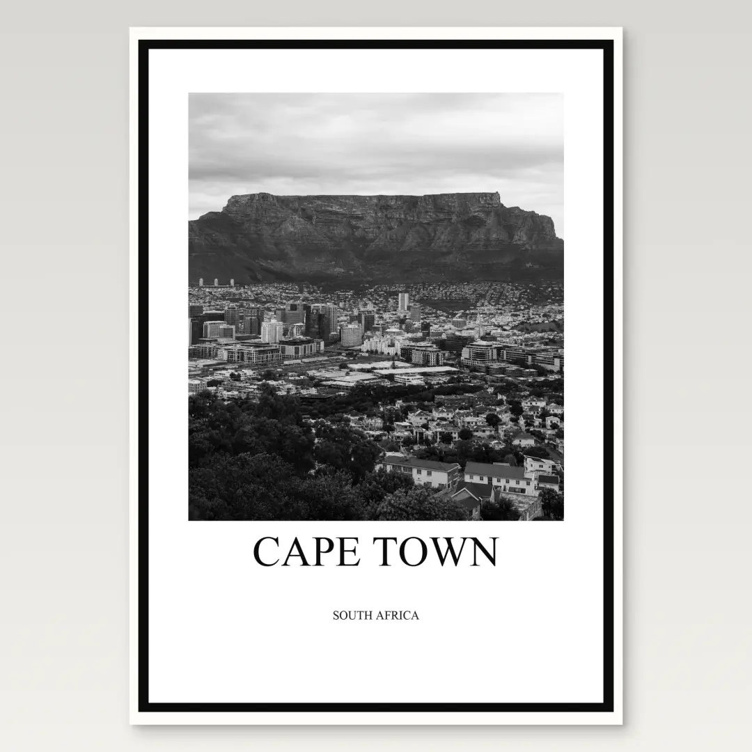 Cape Town Poster