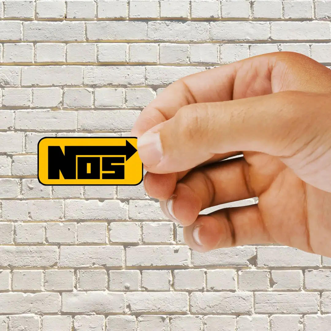 ملصق NOS