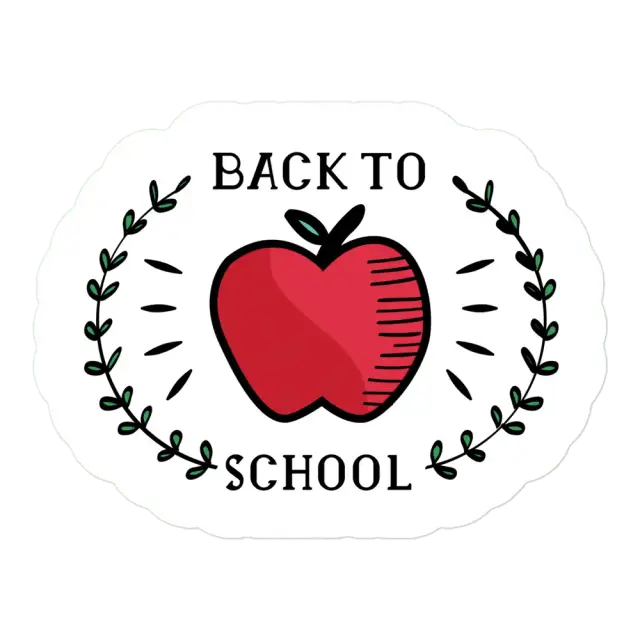Back to School Sticker